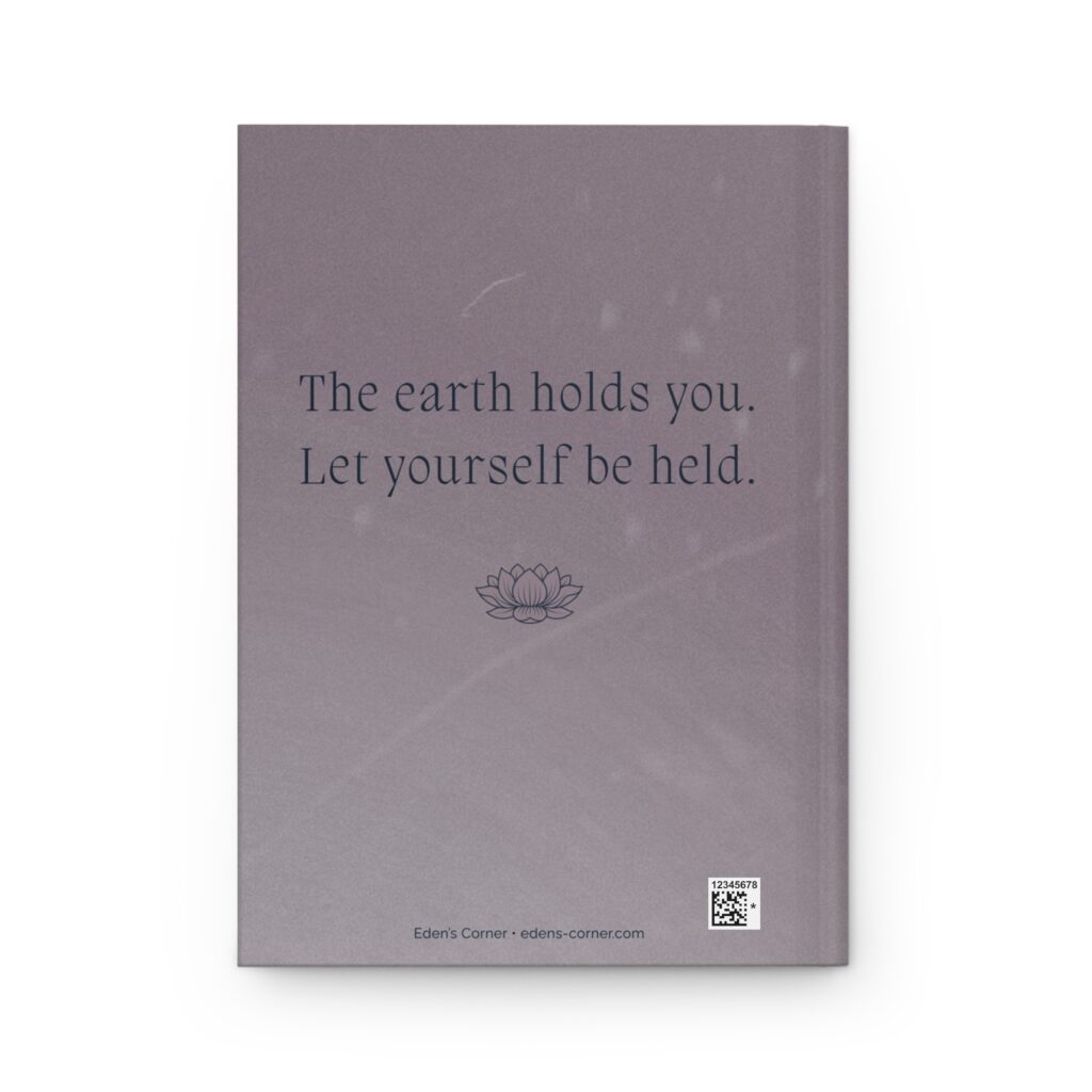 Moonlit Pause Meditation Journal back cover